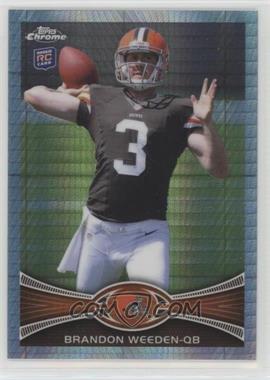 2012 Topps Chrome - [Base] - Prism Refractor #79 - Brandon Weeden /216