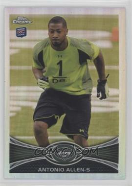 2012 Topps Chrome - [Base] - Refractor #101 - Antonio Allen