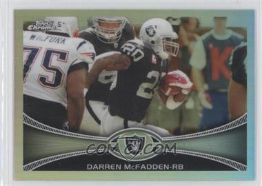 2012 Topps Chrome - [Base] - Refractor #107 - Darren McFadden