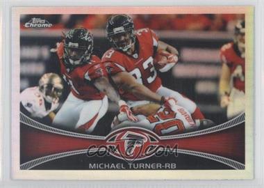 2012 Topps Chrome - [Base] - Refractor #130 - Michael Turner