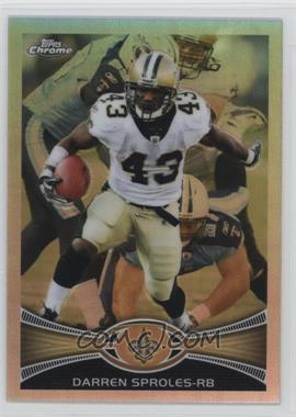 2012 Topps Chrome - [Base] - Refractor #136 - Darren Sproles