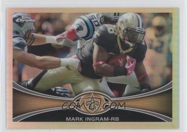 2012 Topps Chrome - [Base] - Refractor #171 - Mark Ingram