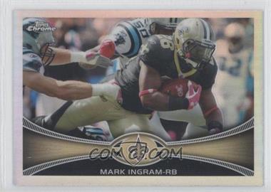 2012 Topps Chrome - [Base] - Refractor #171 - Mark Ingram