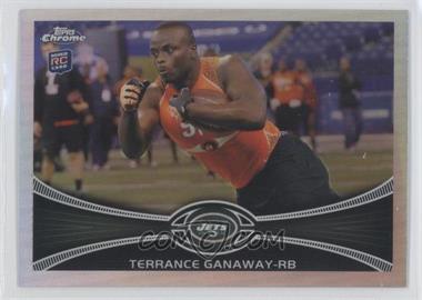 2012 Topps Chrome - [Base] - Refractor #173 - Terrance Ganaway