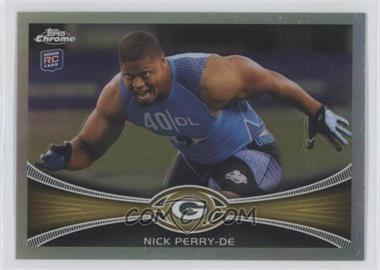 2012 Topps Chrome - [Base] - Refractor #185 - Nick Perry