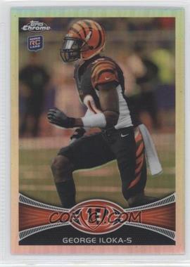 2012 Topps Chrome - [Base] - Refractor #205 - George Iloka