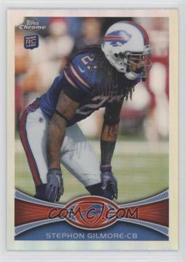 2012 Topps Chrome - [Base] - Refractor #26 - Stephon Gilmore