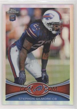 2012 Topps Chrome - [Base] - Refractor #26 - Stephon Gilmore