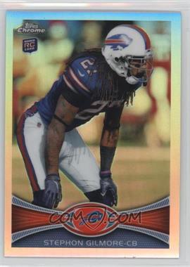 2012 Topps Chrome - [Base] - Refractor #26 - Stephon Gilmore