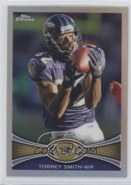 2012 Topps Chrome - [Base] - Refractor #52 - Torrey Smith