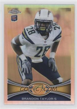 2012 Topps Chrome - [Base] - Refractor #65 - Brandon Taylor