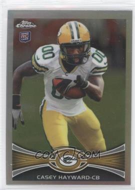 2012 Topps Chrome - [Base] - Refractor #67 - Casey Hayward