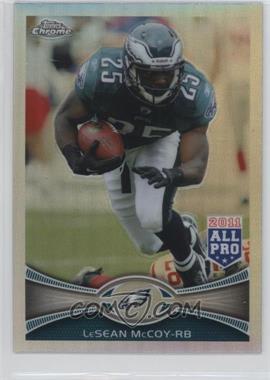 2012 Topps Chrome - [Base] - Refractor #78 - All-Pro - LeSean McCoy