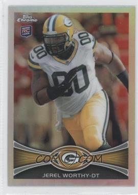 2012 Topps Chrome - [Base] - Refractor #93 - Jerel Worthy