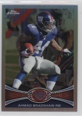 2012 Topps Chrome - [Base] - Refractor #97 - Ahmad Bradshaw