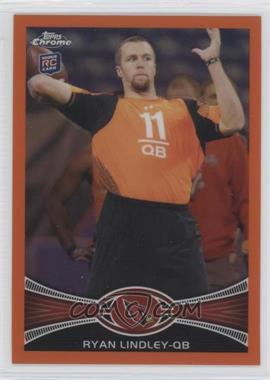 2012 Topps Chrome - [Base] - Retail Orange Refractor #105 - Ryan Lindley