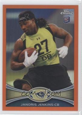 2012 Topps Chrome - [Base] - Retail Orange Refractor #128 - Janoris Jenkins