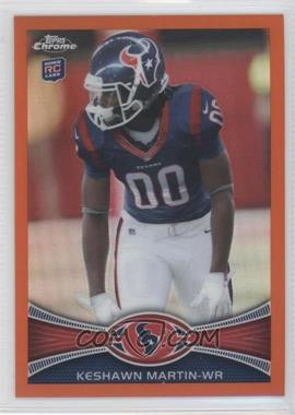 2012 Topps Chrome - [Base] - Retail Orange Refractor #16 - Keshawn Martin