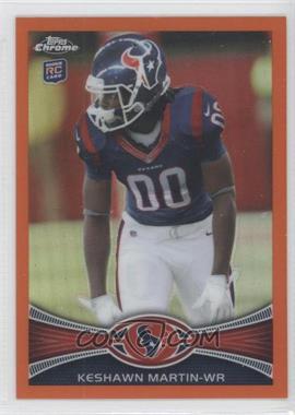 2012 Topps Chrome - [Base] - Retail Orange Refractor #16 - Keshawn Martin