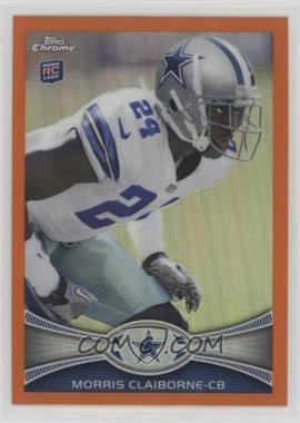 2012 Topps Chrome - [Base] - Retail Orange Refractor #187 - Morris Claiborne