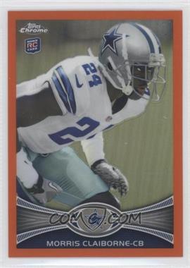 2012 Topps Chrome - [Base] - Retail Orange Refractor #187 - Morris Claiborne