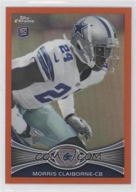 2012 Topps Chrome - [Base] - Retail Orange Refractor #187 - Morris Claiborne