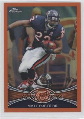 2012 Topps Chrome - [Base] - Retail Orange Refractor #69 - Matt Forte