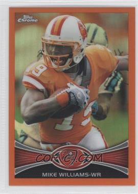 2012 Topps Chrome - [Base] - Retail Orange Refractor #84 - Mike Williams