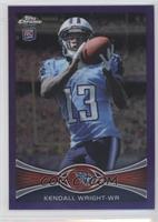 Kendall Wright #/499