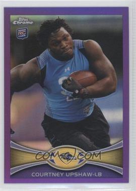 2012 Topps Chrome - [Base] - Retail Purple Refractor #71 - Courtney Upshaw /499