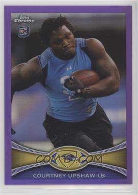 2012 Topps Chrome - [Base] - Retail Purple Refractor #71 - Courtney Upshaw /499