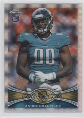 2012 Topps Chrome - [Base] - Retail X-Fractor #104 - Andre Branch