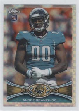 2012 Topps Chrome - [Base] - Retail X-Fractor #104 - Andre Branch