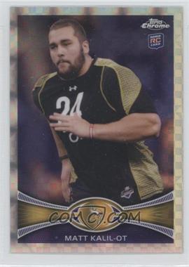 2012 Topps Chrome - [Base] - Retail X-Fractor #108 - Matt Kalil