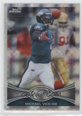 2012 Topps Chrome - [Base] - Retail X-Fractor #120 - Michael Vick