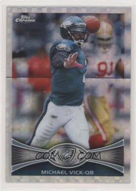 2012 Topps Chrome - [Base] - Retail X-Fractor #120 - Michael Vick