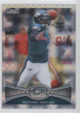 2012 Topps Chrome - [Base] - Retail X-Fractor #120 - Michael Vick