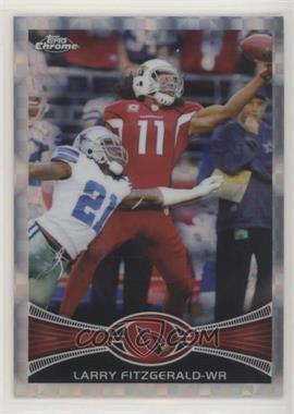 2012 Topps Chrome - [Base] - Retail X-Fractor #141 - Larry Fitzgerald