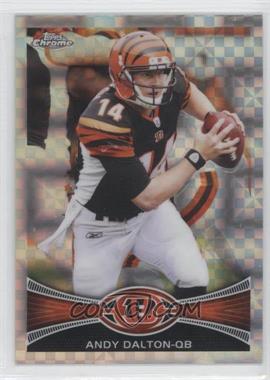 2012 Topps Chrome - [Base] - Retail X-Fractor #164 - Andy Dalton