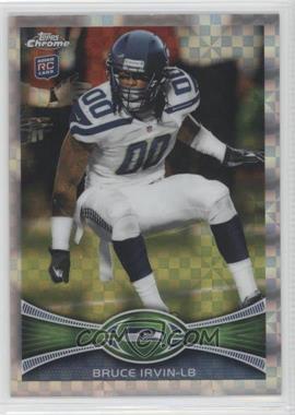 2012 Topps Chrome - [Base] - Retail X-Fractor #176 - Bruce Irvin