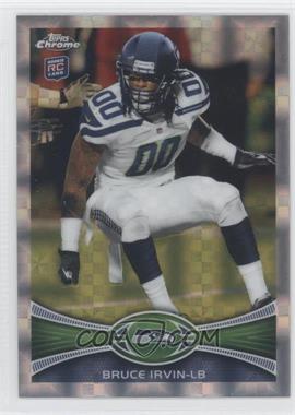 2012 Topps Chrome - [Base] - Retail X-Fractor #176 - Bruce Irvin