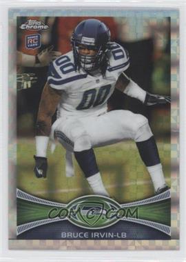 2012 Topps Chrome - [Base] - Retail X-Fractor #176 - Bruce Irvin