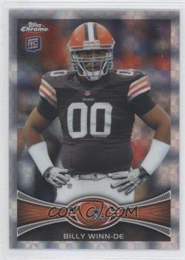 2012 Topps Chrome - [Base] - Retail X-Fractor #196 - Billy Winn