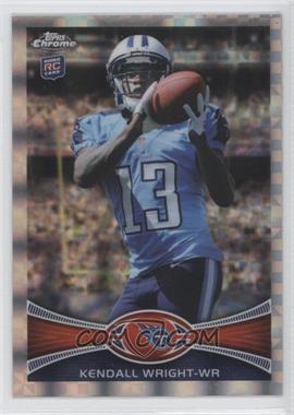 2012 Topps Chrome - [Base] - Retail X-Fractor #212 - Kendall Wright