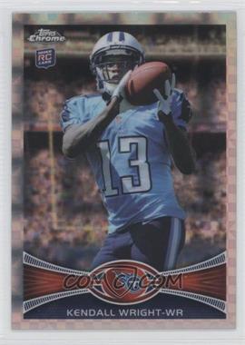 2012 Topps Chrome - [Base] - Retail X-Fractor #212 - Kendall Wright