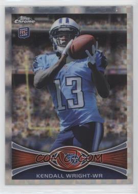 2012 Topps Chrome - [Base] - Retail X-Fractor #212 - Kendall Wright