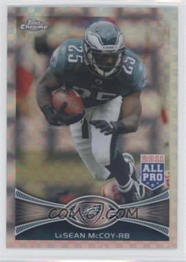 2012 Topps Chrome - [Base] - Retail X-Fractor #78 - All-Pro - LeSean McCoy