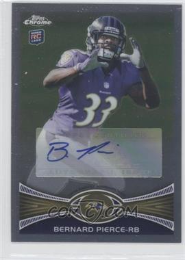 2012 Topps Chrome - [Base] - Rookie Autographs #213 - Bernard Pierce