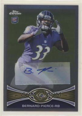 2012 Topps Chrome - [Base] - Rookie Autographs #213 - Bernard Pierce