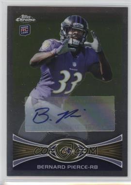 2012 Topps Chrome - [Base] - Rookie Autographs #213 - Bernard Pierce